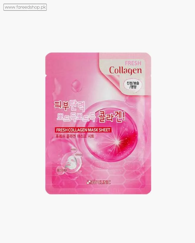 3W Collagen Sheet Mask - 23gm