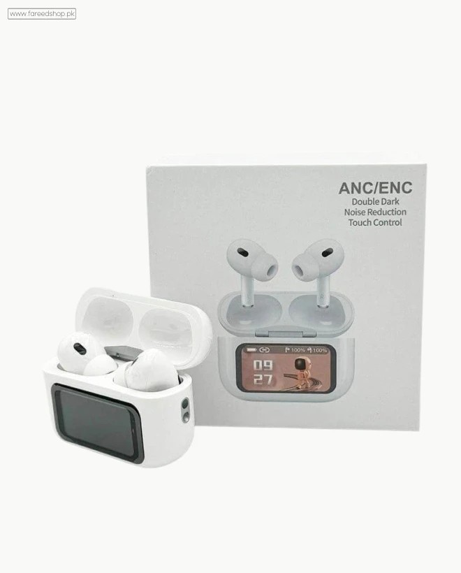 A9 Pro Display AirPods White