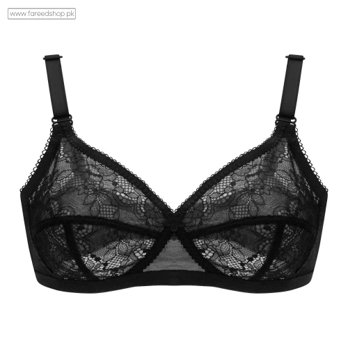 BeBelle Women's X-Over Cup/Cross Lace Bra