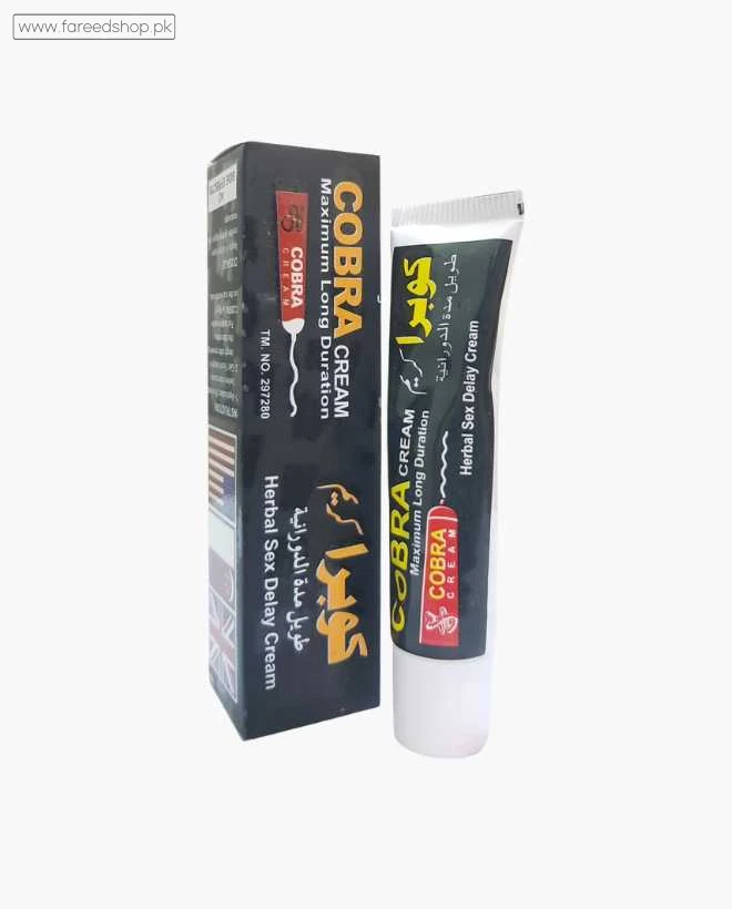 Cobra Delay Cream Long Duration - Sex Cream