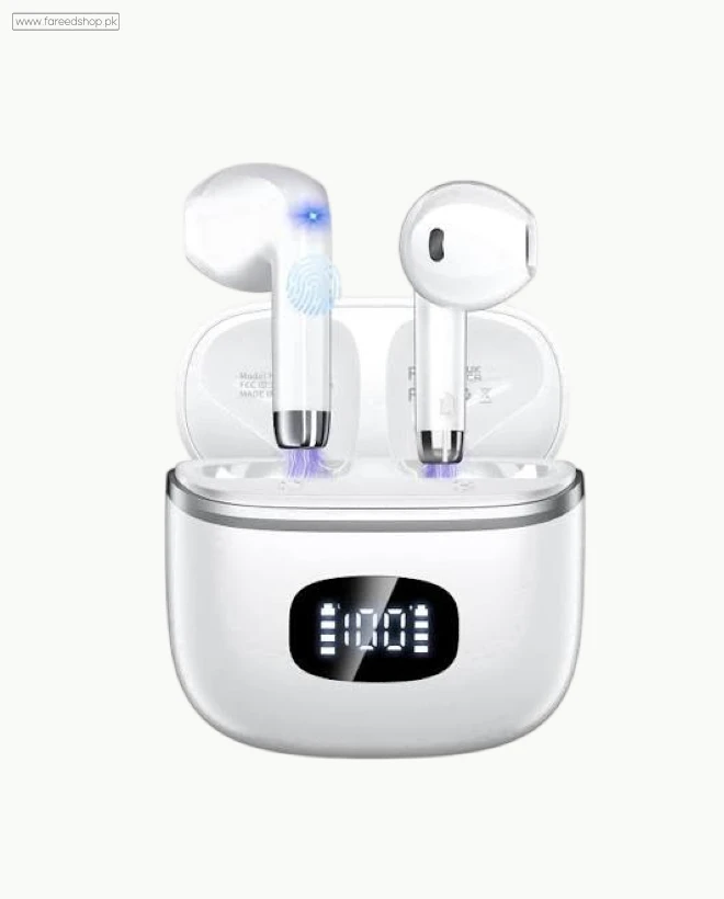 Crystal Clear Wireless Earbuds with Noise