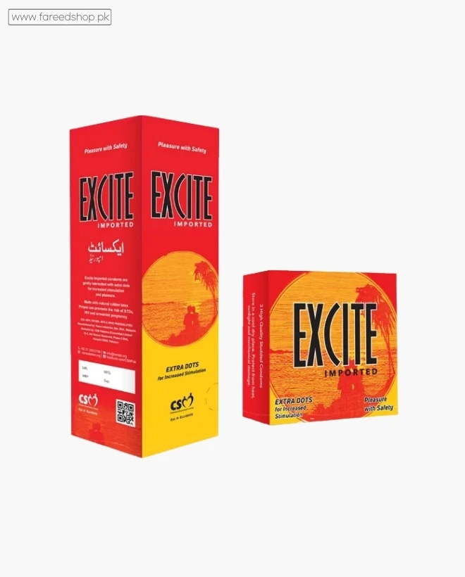 Excite Dotted Condoms In Pakistan