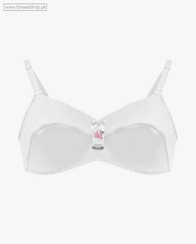 IFG Amoreena Cotton Bra - White