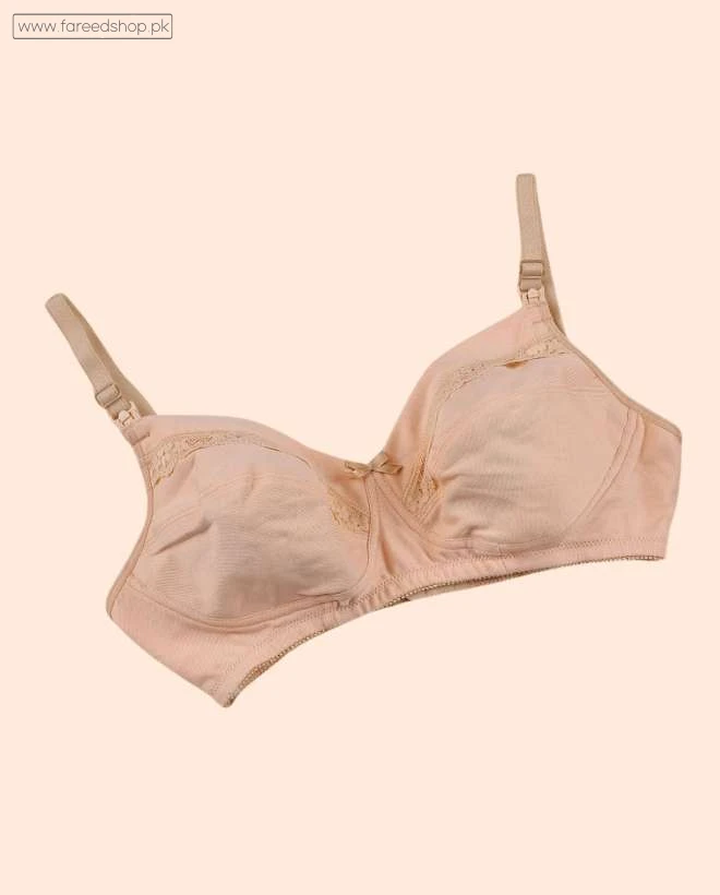 IFG Poppy Ellie Moulded Cotton Bra - Skin