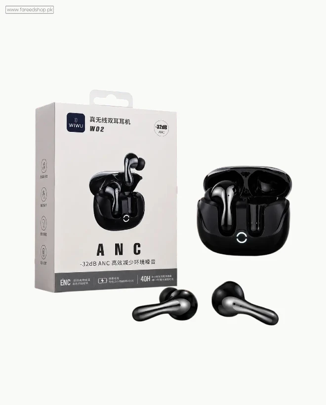 WIWU W02 ANC Wireless Earbuds Bluetooth 5.3