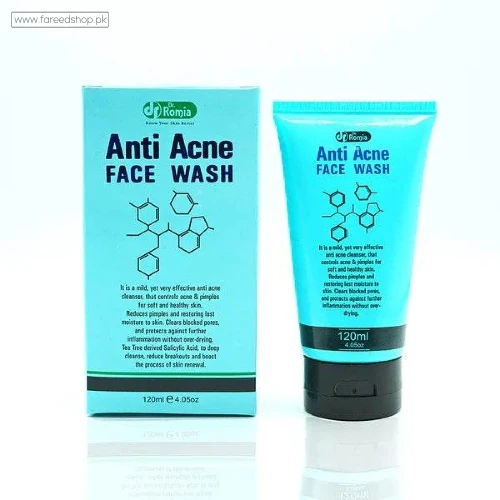 Dr. Romia Anti Acne Face Wash Tube - Shop Online