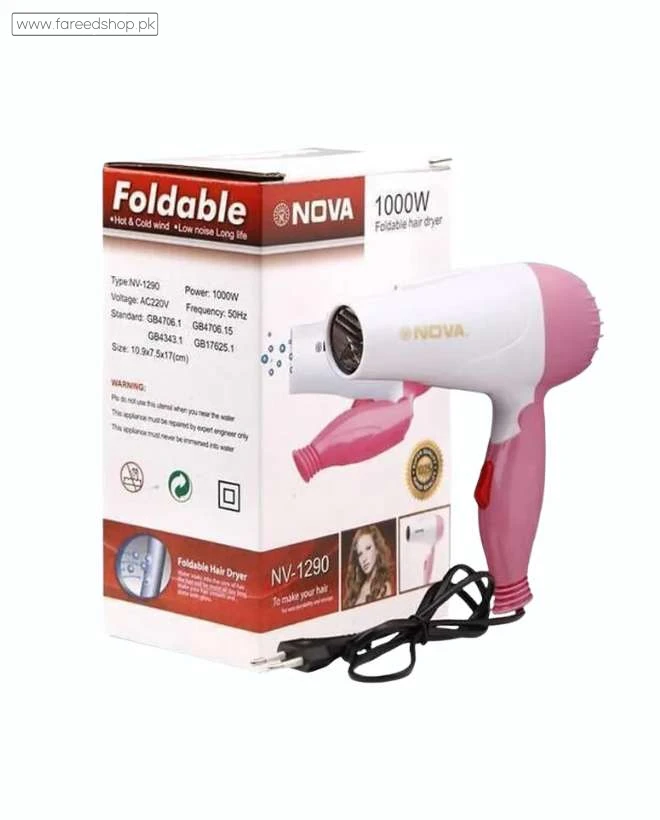 Electric Foldable Nova Hair Dryer