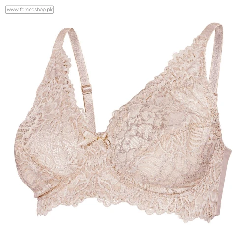 Blossom Lace Bra - Skin