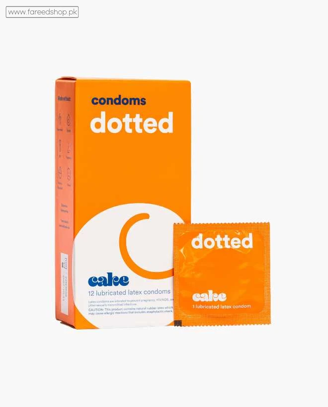 Hello Cake Dotted Condoms in Pakistan