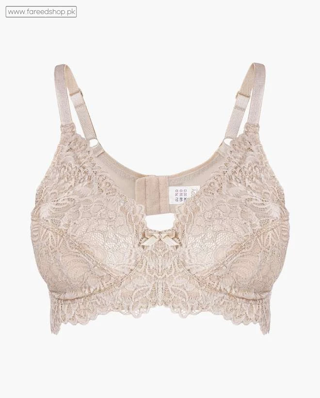 IFG Blossom Lace Bra - Skin