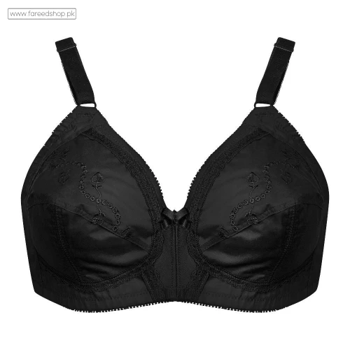 IFG Comfort 15 Cotton Bra - Black