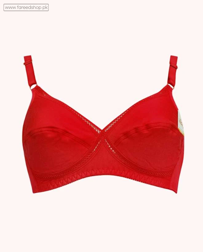 IFG Corina Cotton Bra - Red