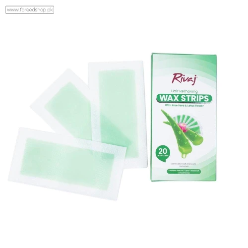 Aloe Vera & Lotus Flower Hair Removing Body Wax Strips thumb