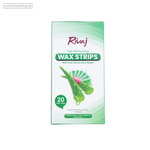Aloe Vera & Lotus Flower Hair Removing Body Wax Strips thumb