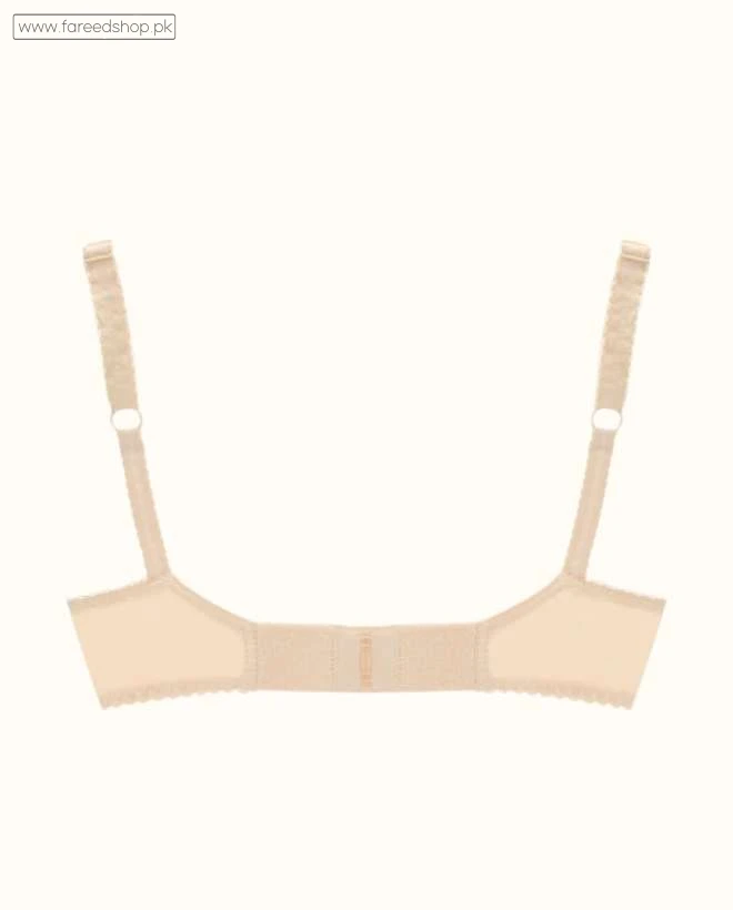 BeBelle Women's Xclence Embroidered Cotton Bra - Skin thumb