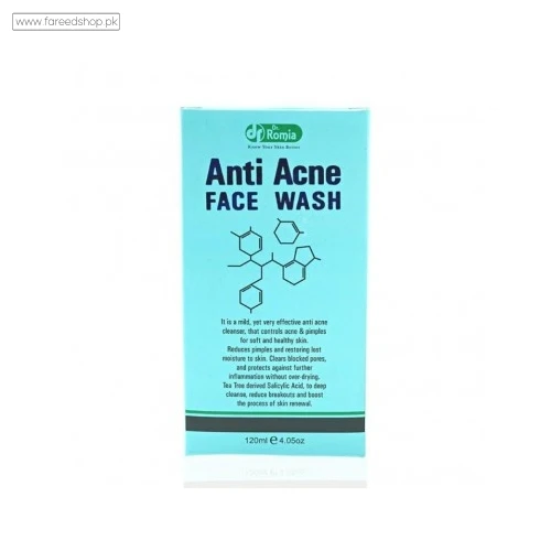 Dr. Romia Anti Acne Face Wash Tube - Shop Online