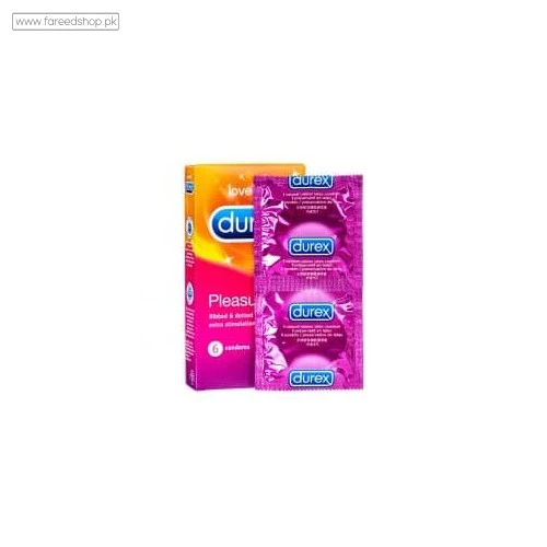 Durex Pleasure Me Ribbed and Dotted Condoms - Shop Online