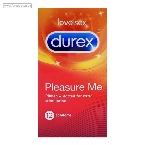 Durex Pleasure Me Ribbed and Dotted Condoms - Shop Online