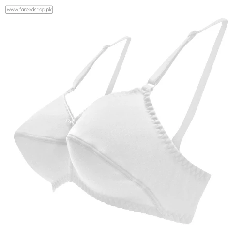 IFG Amoreena Cotton Bra - White thumb