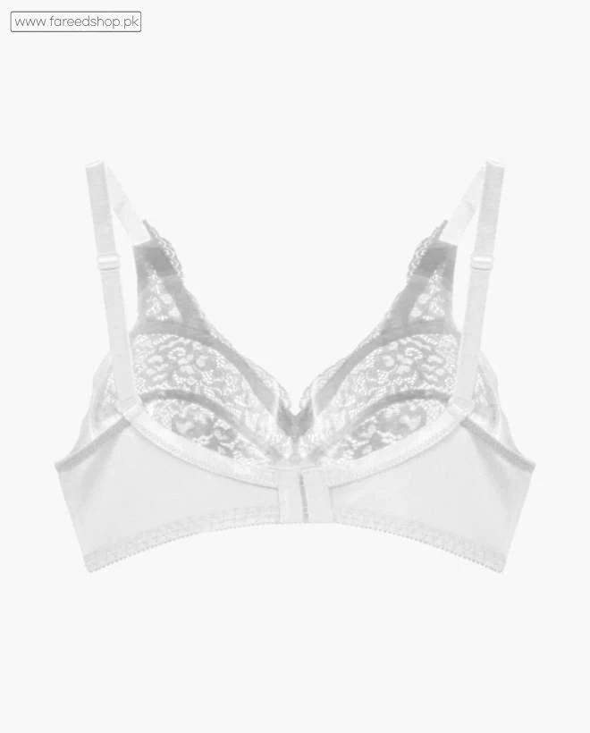 IFG Blossom Lace Bra - White thumb