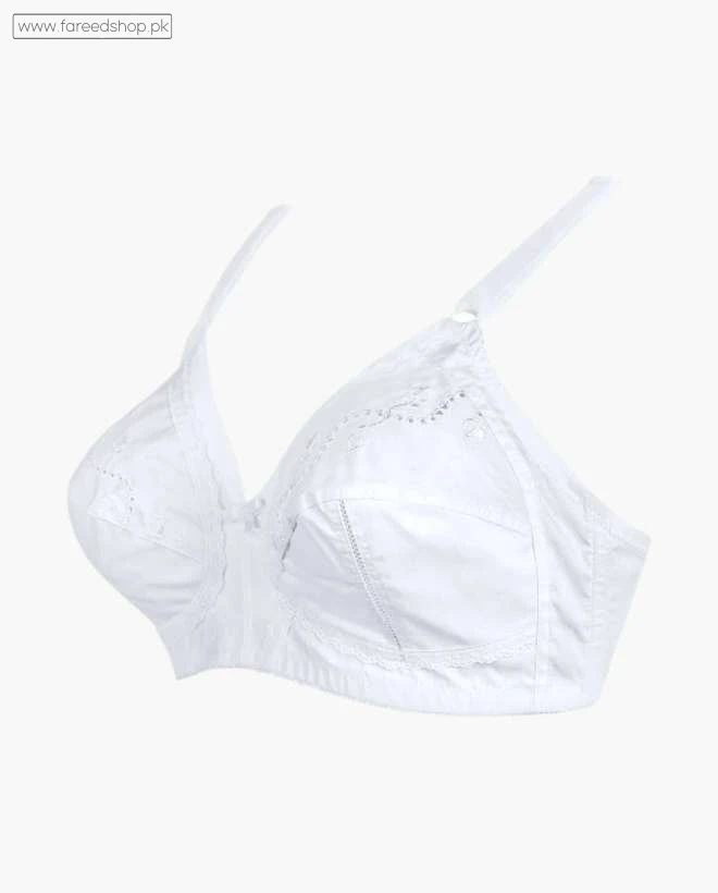 IFG Comfort 15 Cotton Bra - White thumb