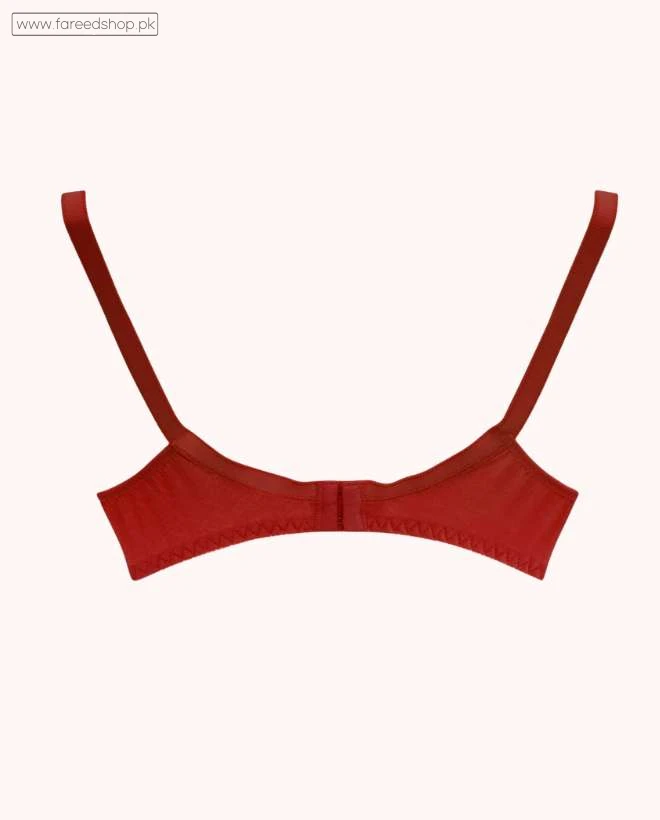 IFG Corina Cotton Bra - Red thumb