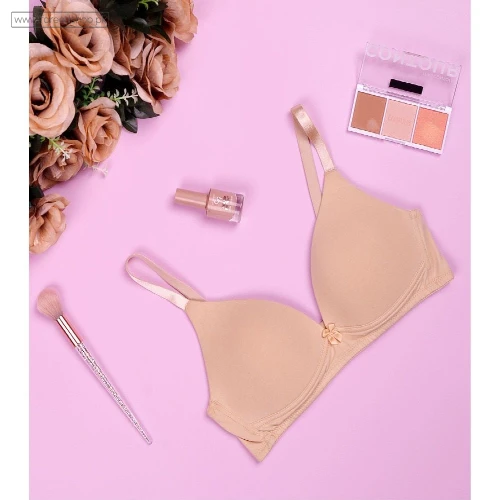 IFG Poppy Ellie Moulded Cotton Bra - Skin thumb
