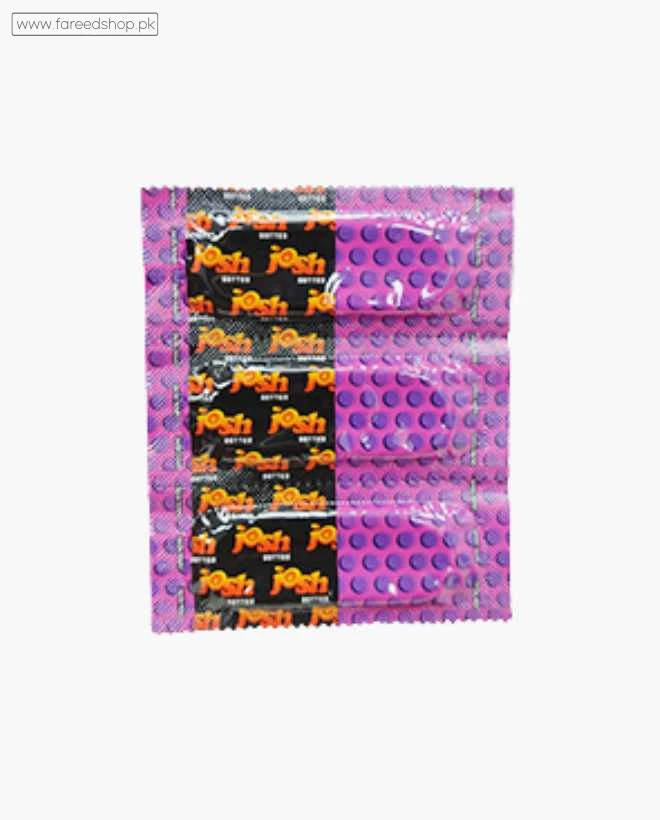 Josh Dotted Condom, 3 Pieces thumb