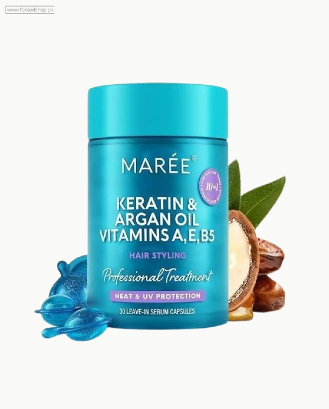 MAREE Keratin & Argan Oil with Vitamins A, E & B5 Hair Treatment thumb