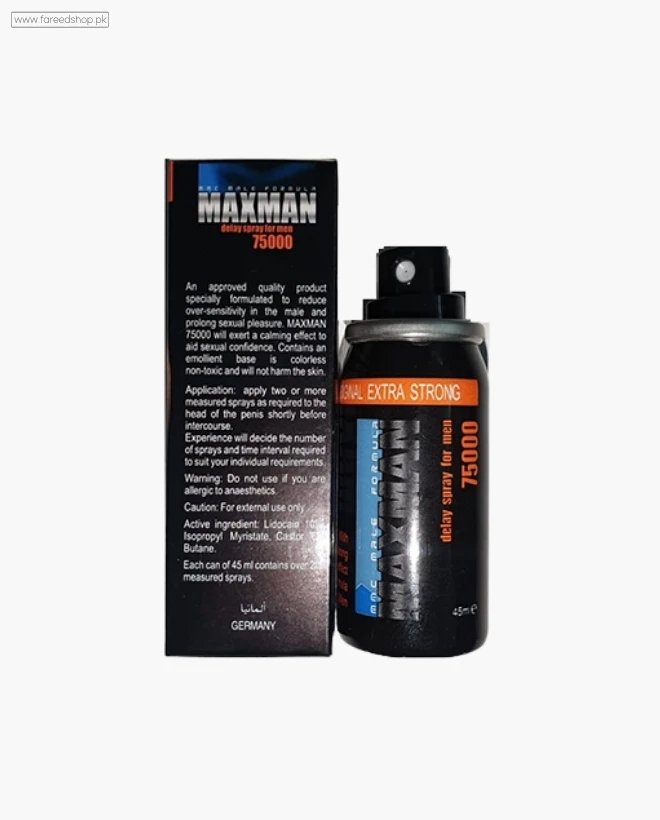 Maxman Delay Spray in Pakistan thumb