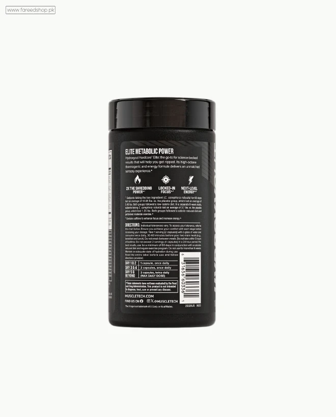 MuscleTech Hydroxycut Hardcore Elite Supplement thumb