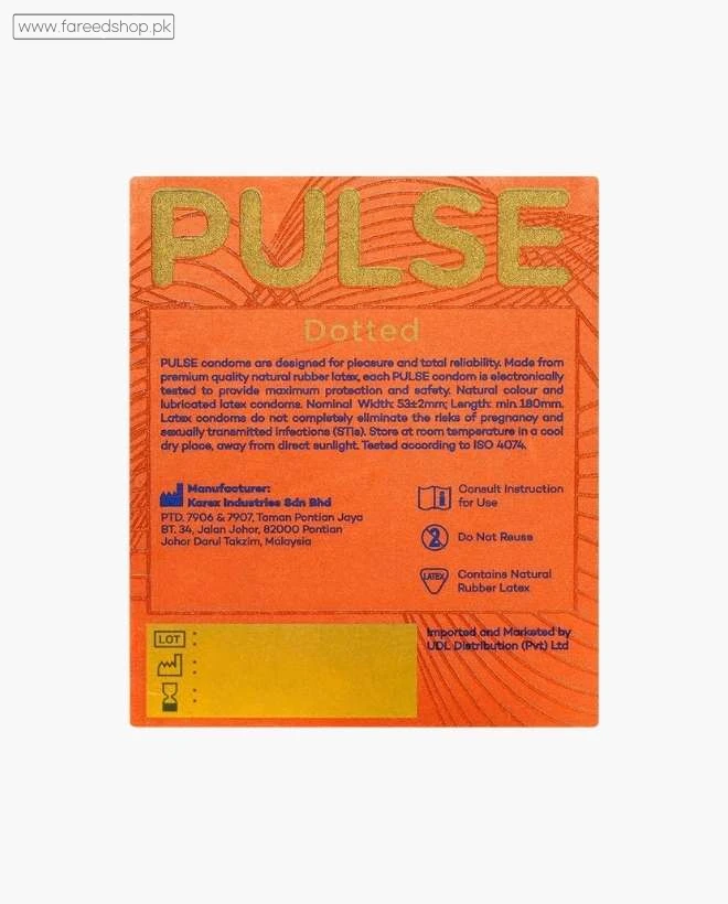 Pulse Dotted Premium Condoms thumb