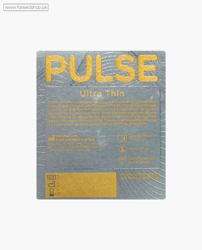 Pulse Ultra Thin Premium Condoms thumb