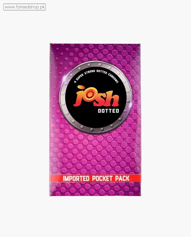 Josh Dotted Condom, 3 Pieces
