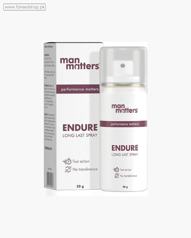 Man Matters Endure Spray in Pakistan