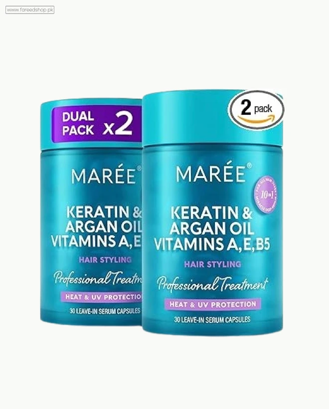 MAREE Keratin & Argan Oil with Vitamins A, E & B5 Hair Treatment
