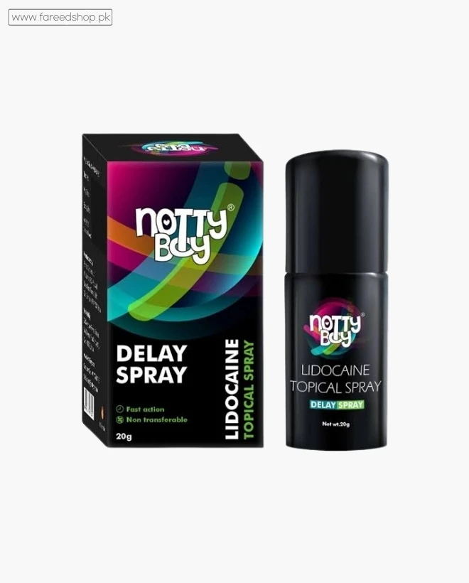 NottyBoy Lidocaine Topical Delay Spray