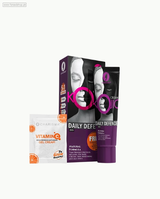 Charisma Kojic Cream 20g Daily Defense for Fairness & Glow