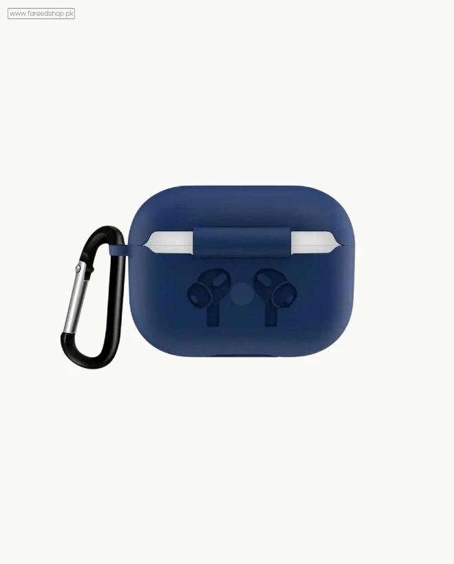 Navy Blue Silicone AirPods Case