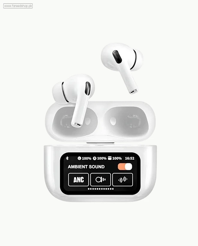 Tactech Wireless Earbuds with Charging Case & ANC