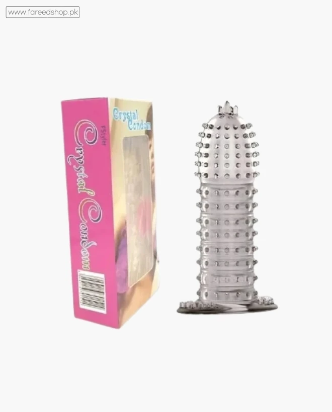 Reusable Silicone Crystal Condom