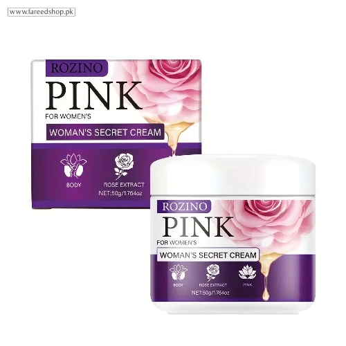 Rozino Pink Women's Secret Cream